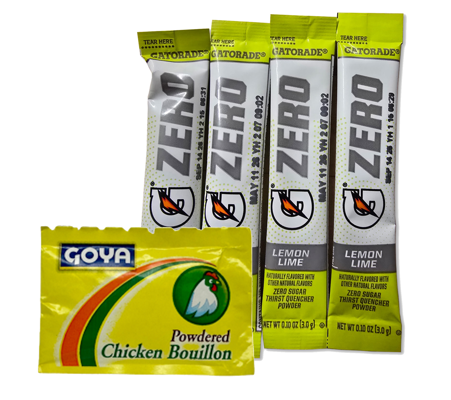 Gatorade & Goya Chicken Bouillon Broth Add-On