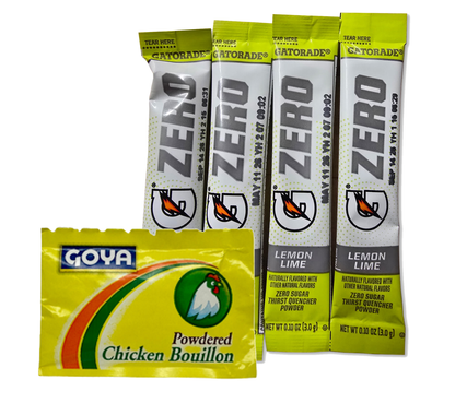 Gatorade & Goya Chicken Bouillon Broth Add-On